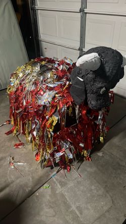 Toro de petate original handmade from Mexico