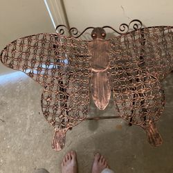 Butterfly Yard Art Table