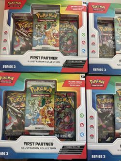 Pokemon First Partner Illustration Series 3