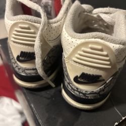 Toddler Air Jordan 3 White Cements 