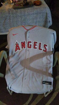Brand New authentic Mike trout angels jersey away