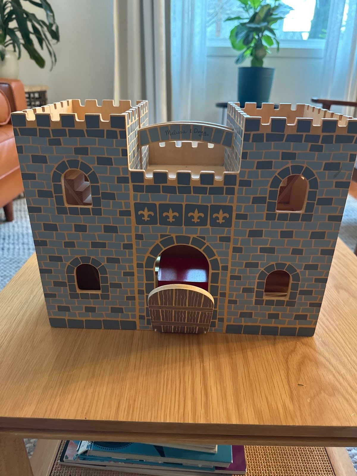 Melissa & Doug Wooden Castle Dollhouse