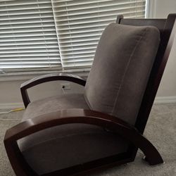 Antibes Mahogany Lounge Chair 