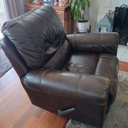 Leather Recliner 