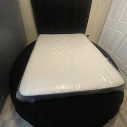 ROUND BLACK BED 🖤🖤🖤