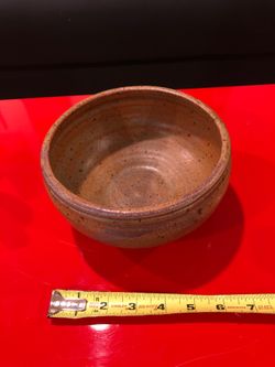 Pottery bowl
