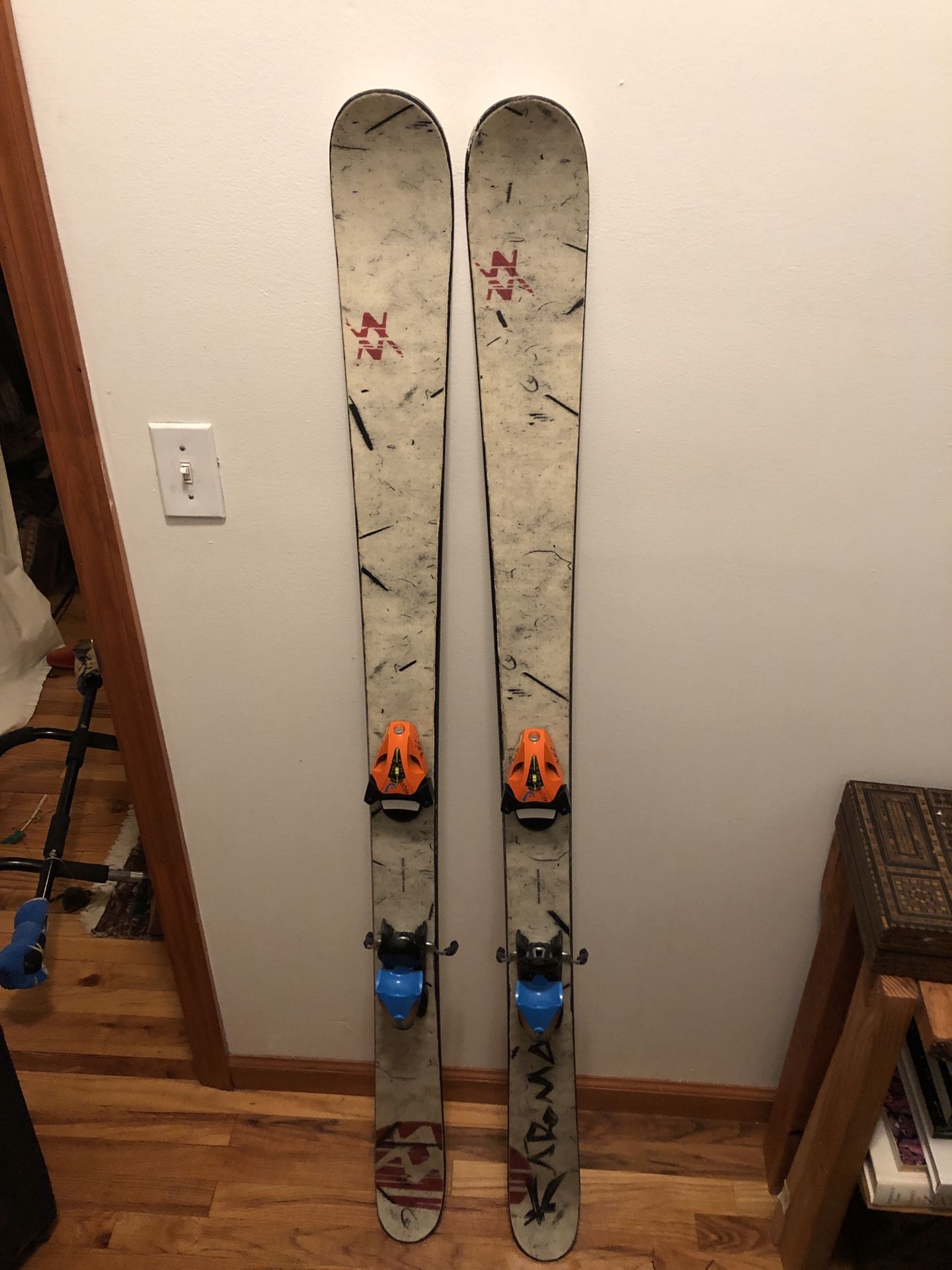 Volkl Skis With Marker Jester Bindings