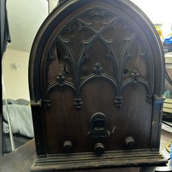Antique Ecophone cathedral radio