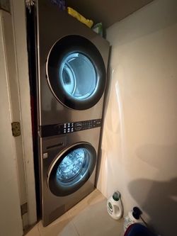 LG WashTower Stacked Washer and Dryer