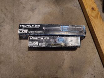 New in box Hercules 12v cordless extended ratchet 3/8 inch and 1/4 inch