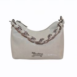 Juicy Couture 'Enchanted Hobo' Shoulder Bag Crystal Cream Color