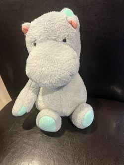Jewell Hippo Plush Buddy 