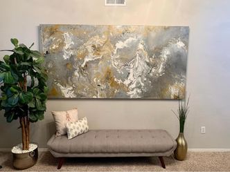 “LOVESPELL” 8x4 Feet - Custom Size & Color Hand Painted Original Artwork