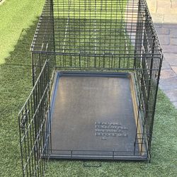 36” Dog Crate – Wire Kennel with Tray