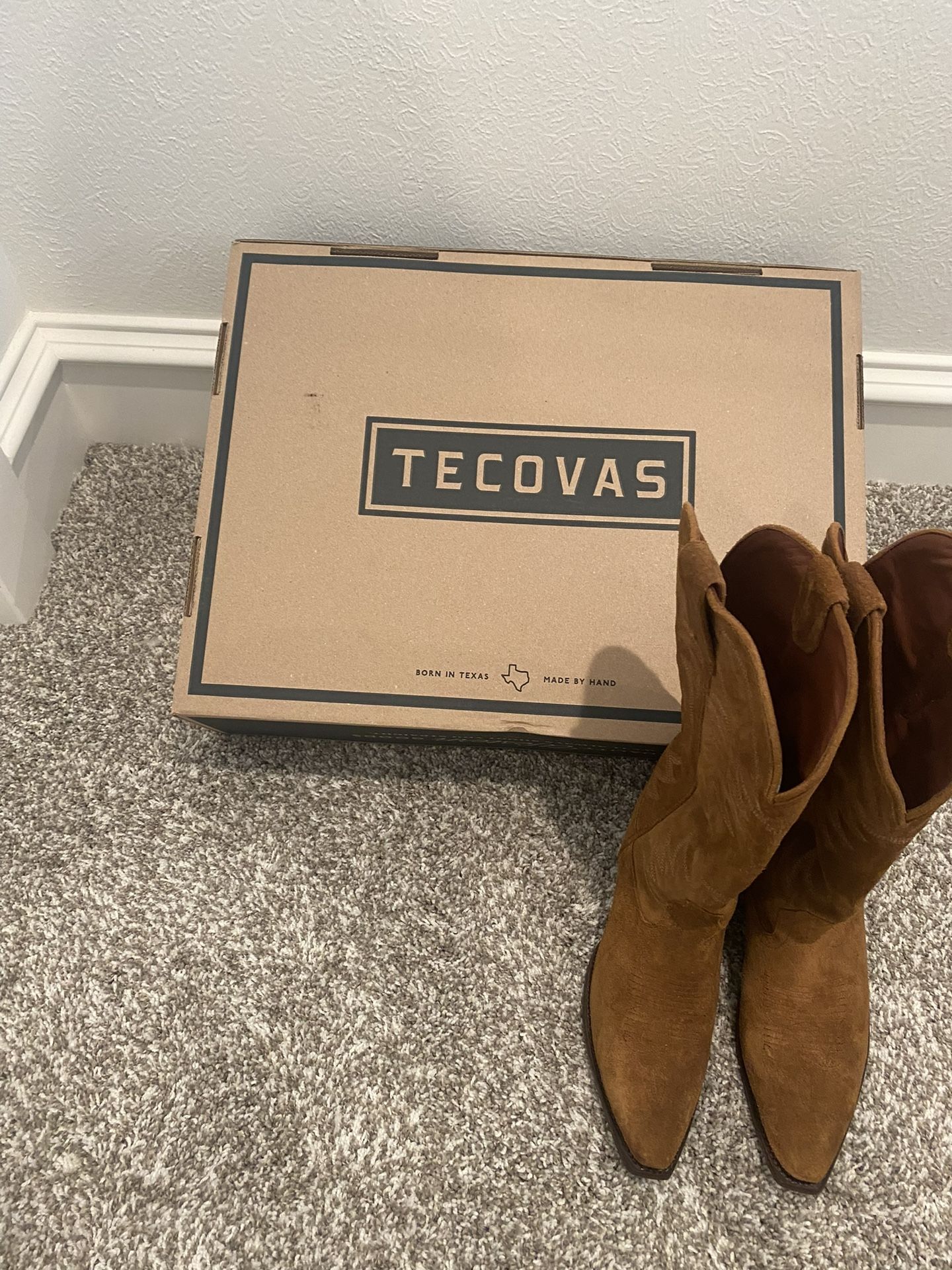Ladies (Annie ) Suede Cowgirl Boots By Tecovas