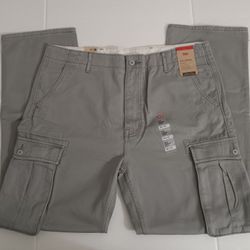 Levi's Men's Ace Cargo Pants Grey