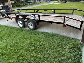6x18 Dovetail Utility trailer