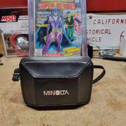 Vintage 80s Minolta Hi-Matic AF2 35mm Film Point-and-Shoot Camera, Made in Japan TESTED AND WORKING