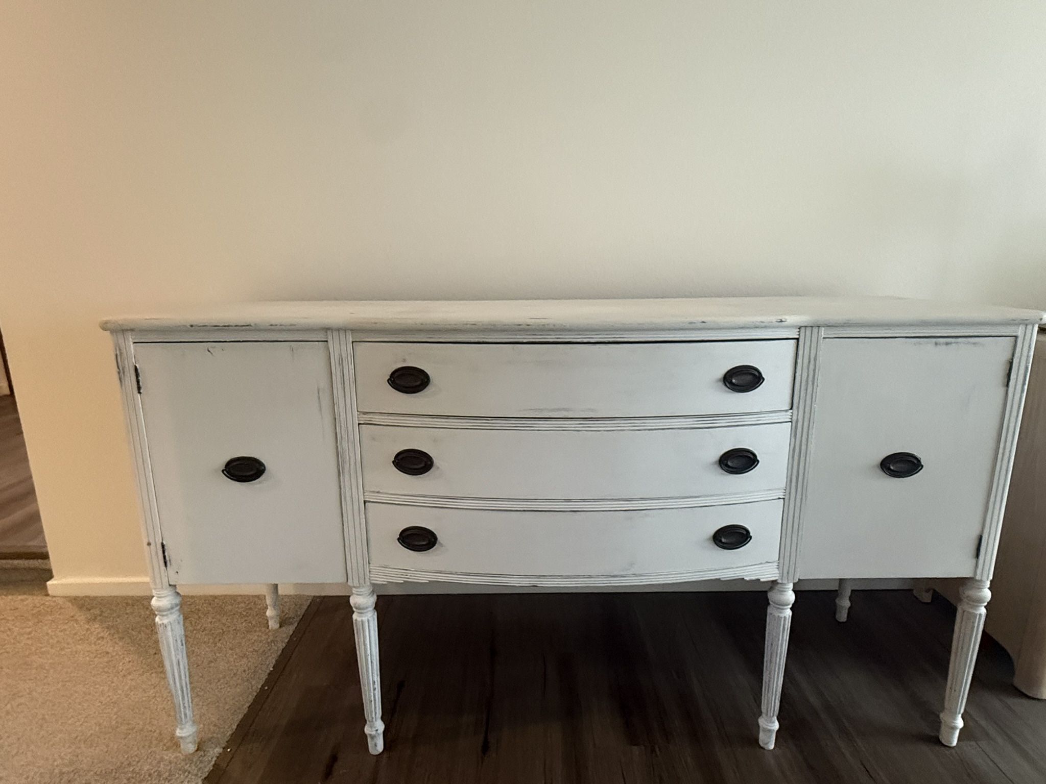 Antique Painted Buffet/Sideboard