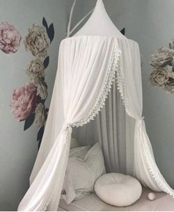 White Bed Canopy