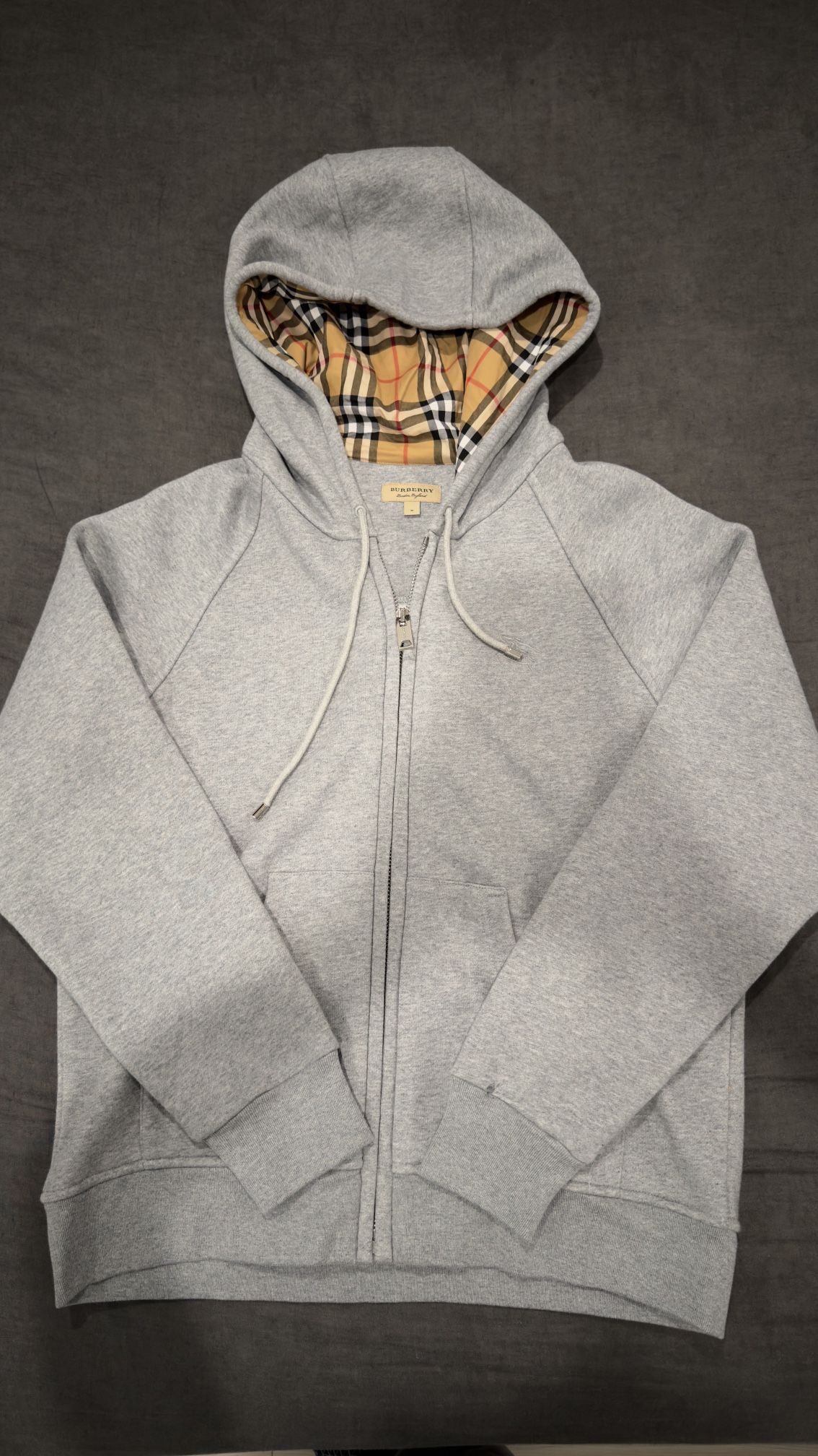 Burberry Zip Up Hoodie