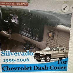 Dash Cover Mat For 2001-2006 Chevy Silverado 1(contact info removed) Tahoe Gray Dash Pad