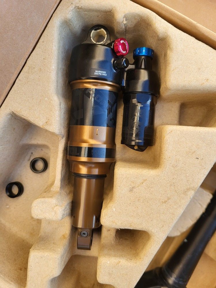 Brand New. FOX FLOAT X Factory Rear Shock - Metric, 210 x 55 mm, EVOL LV, 2-Position Lever, Kashima