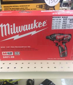 Milwaukee hex screwdriver kit