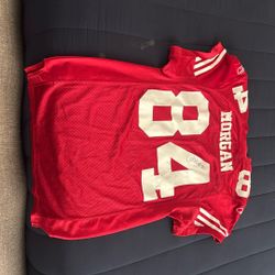 Signed Morgan Jersey 49ers