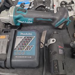 Makita grinder and Dremel