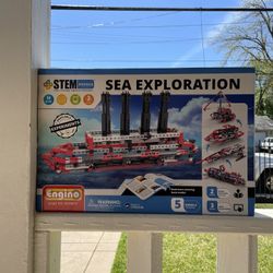STEM Heroes Sea Exploration Construction Set-Engino With Free kidCAD App Ages 8+