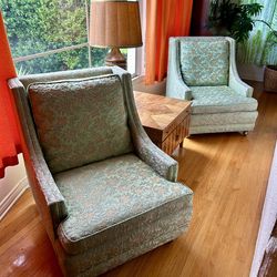 Pair of Midcentury/1970s Armchairs