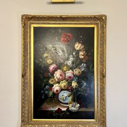 Floral Oil Painting 