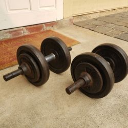 Dumbells 25lbs Each