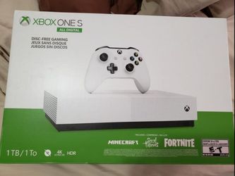 XBOX ONE S ALL DIGITAL UNOPENED
