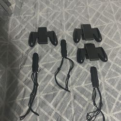 3 Black Nintendo Switch Joy Con Comfort Grip joy con support and 3 black Nintendo switch joy con strap accessories!