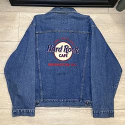Vintage / Y2K Hard Rock Cafe Denim Jacket