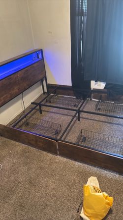 Queen size bed frame