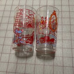Vintage 1950’s Cinderella Glasses Numbers 1 And 2
