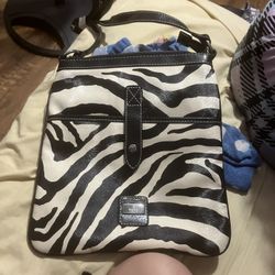 Vintage Zebra Satchel