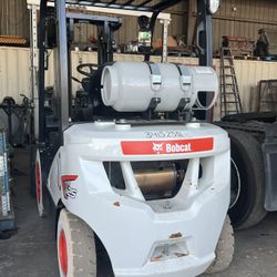 2024 Bobcat Forklift With 51 Hours Engine And Warranty Transfer.