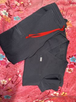 Figs scrubs set- Charcoal