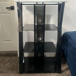 Glass Entertainment Stand
