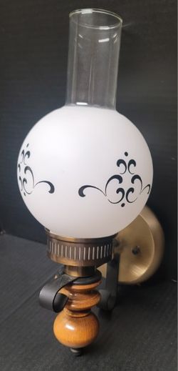Vintage 70's wall sconce