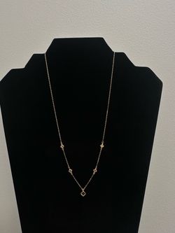 Cadena para mujer de oro 10k.