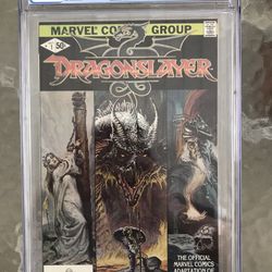 Dragonslayer #1 (1981) CGC 9.8 — White Pages; Movie Adaptation; Denny O’Neil