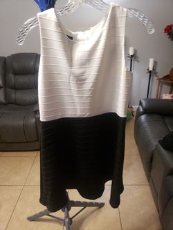 Dress Youth Black And White, Size 16, Formal Dress, Used Only ONCE!!!!