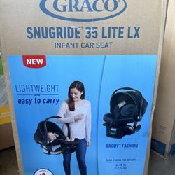 GRACO SNUGRIDE 35 LITE LX INFANT CAR SEAT
