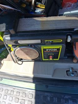 Ryobi sander and dewalt router