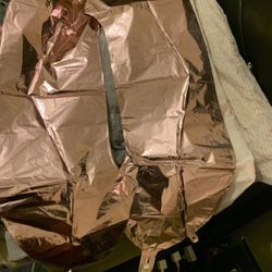 Big Rose Gold 0 Ballon